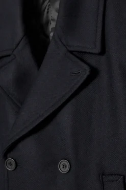 COS DOUBLE-BREASTED WOOL PEA COAT- Coats & Jackets