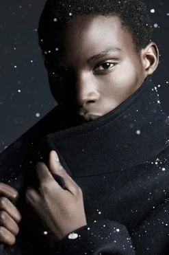 COS DOUBLE-BREASTED WOOL PEA COAT- Coats & Jackets