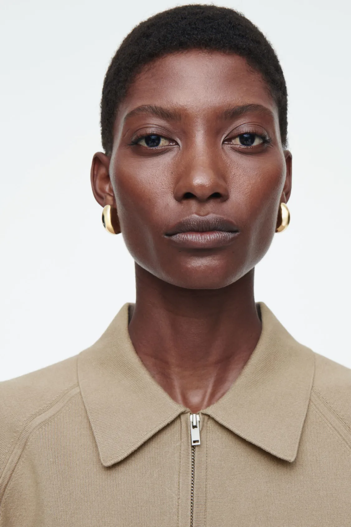 COS DOUBLE-FACED KNITTED JACKET-Women Tops | Coats & Jackets