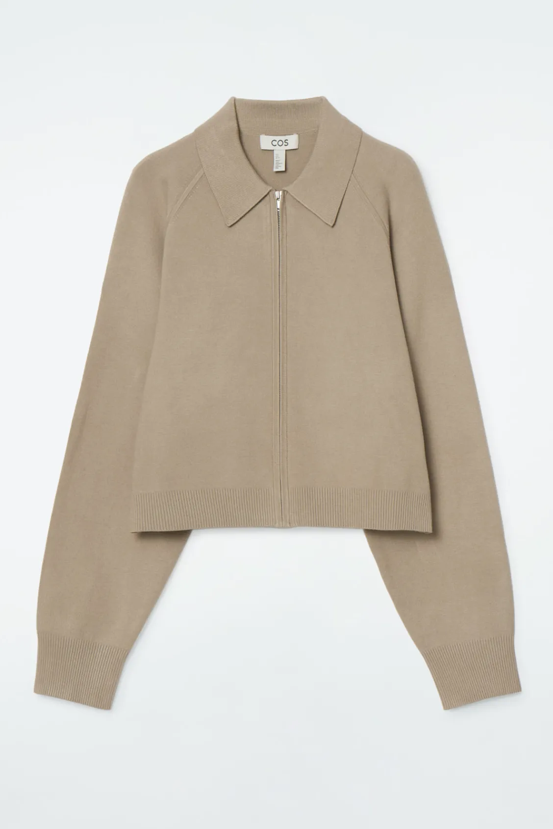 COS DOUBLE-FACED KNITTED JACKET-Women Tops | Coats & Jackets
