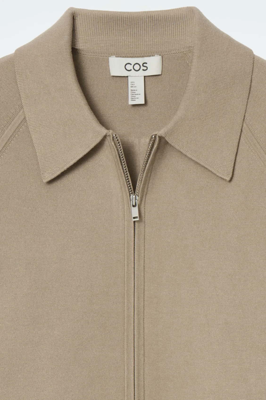 COS DOUBLE-FACED KNITTED JACKET-Women Tops | Coats & Jackets