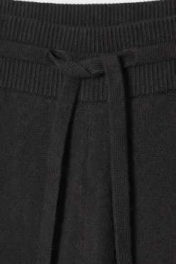 COS DOUBLE-FACED KNITTED JOGGERS-Women Pants | Sweaters & Cardigans