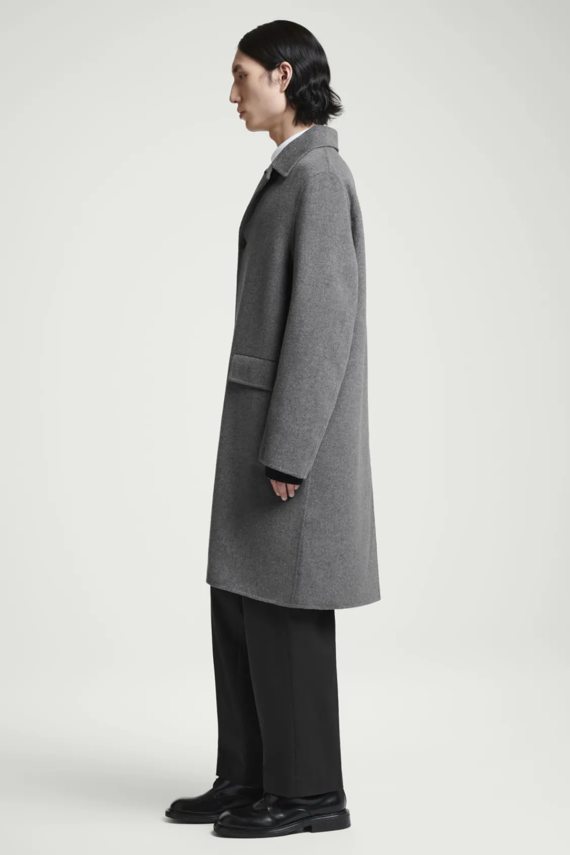 COS DOUBLE-FACED WOOL COAT- Coats & Jackets