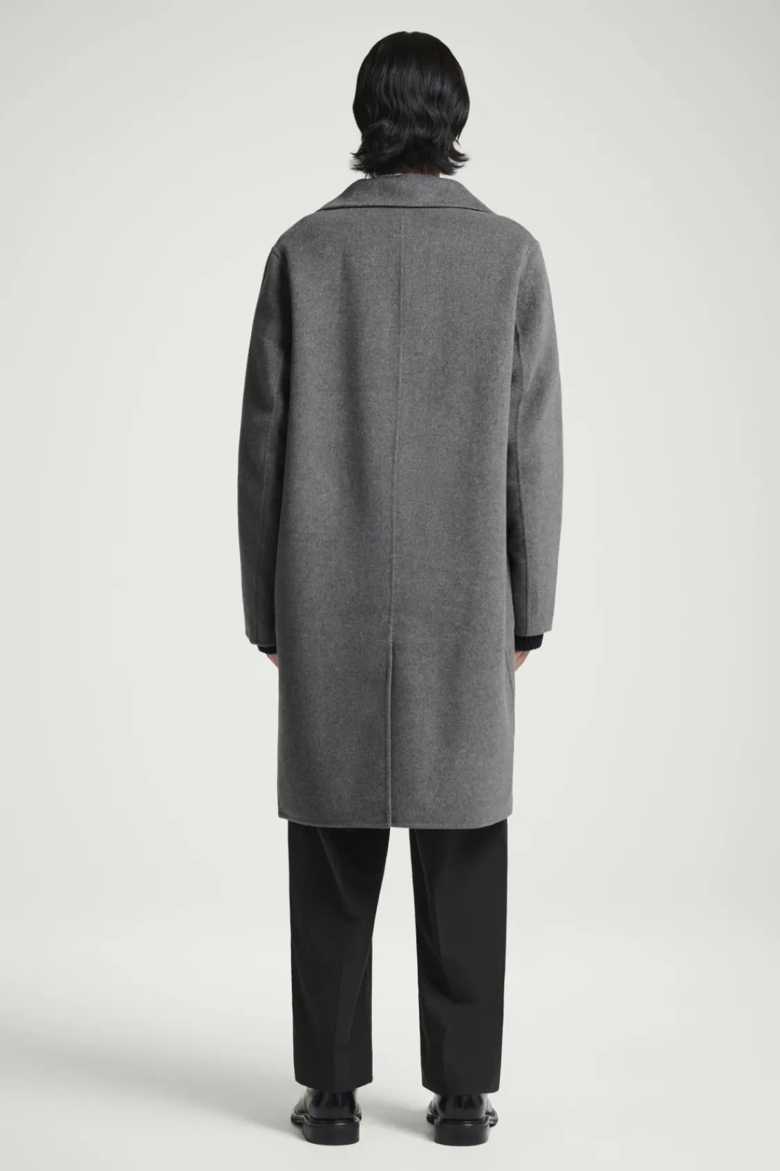 COS DOUBLE-FACED WOOL COAT- Coats & Jackets