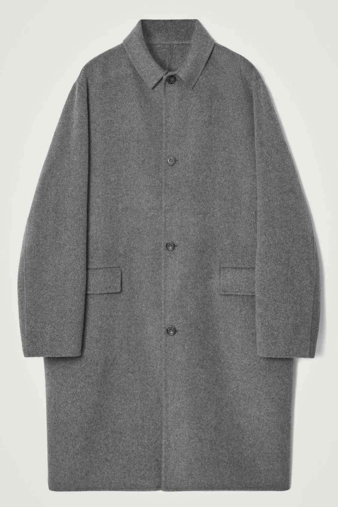 COS DOUBLE-FACED WOOL COAT- Coats & Jackets