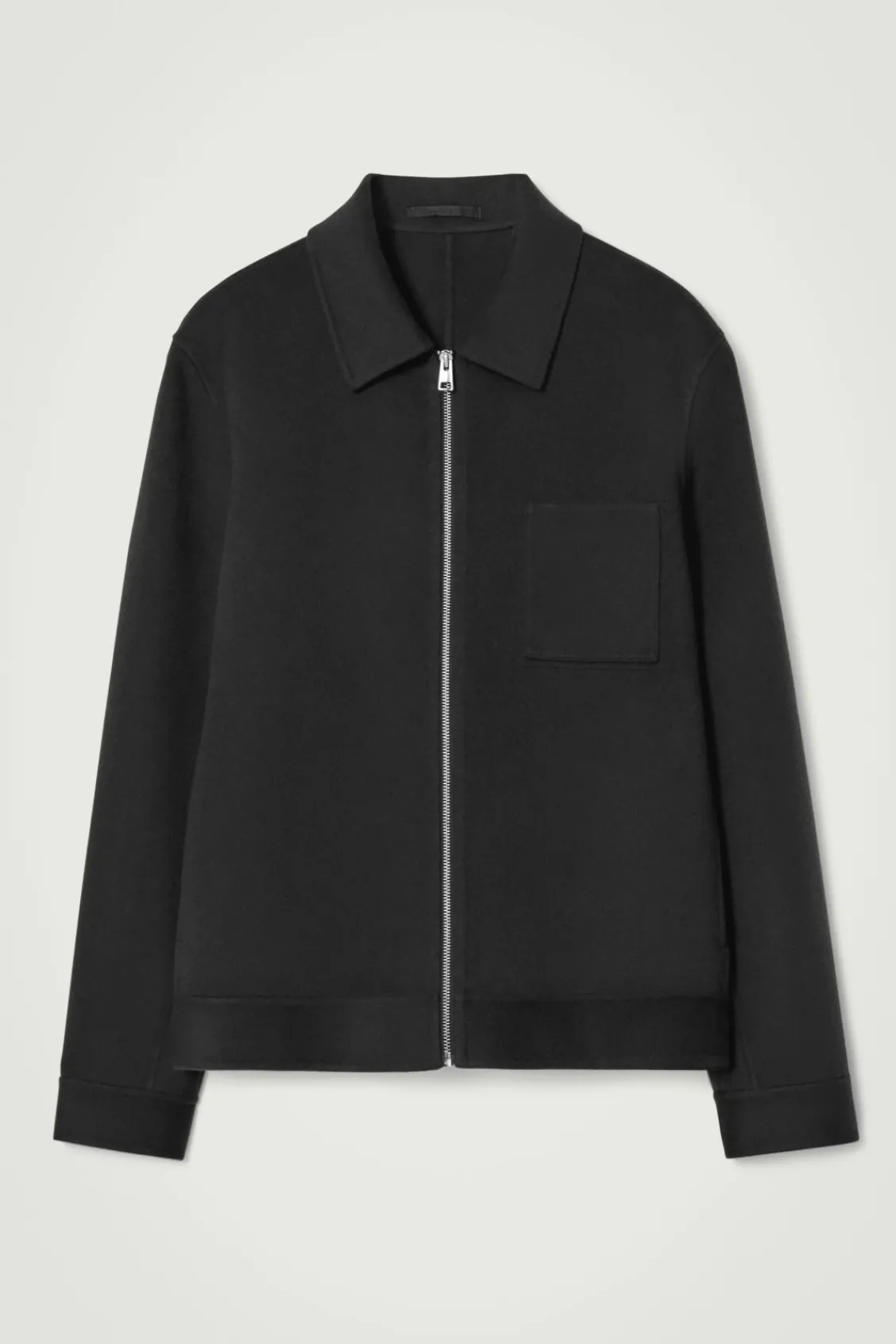 COS DOUBLE-FACED WOOL HARRINGTON JACKET- Coats & Jackets