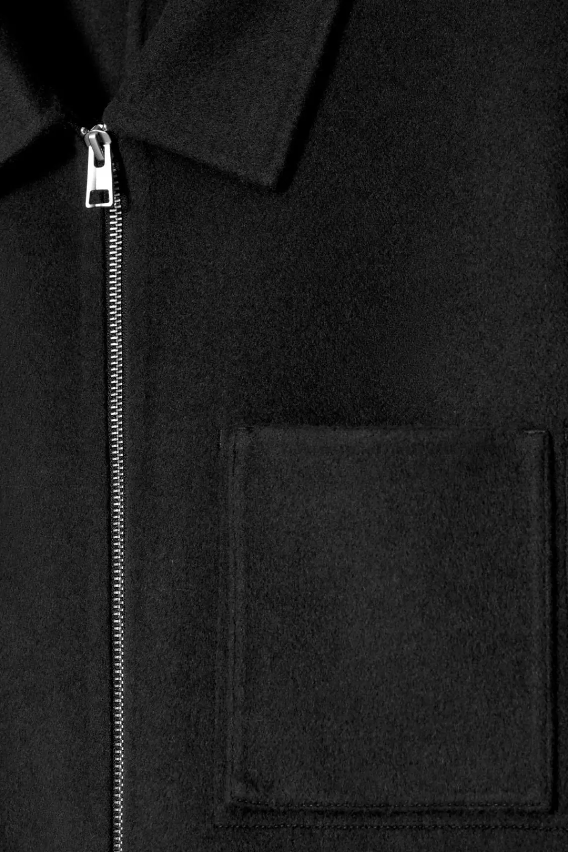 COS DOUBLE-FACED WOOL HARRINGTON JACKET- Coats & Jackets