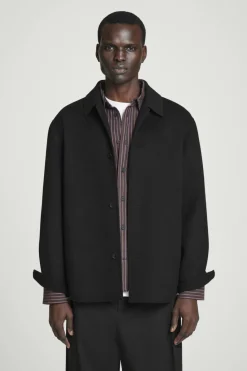 COS DOUBLE-FACED WOOL OVERSHIRT- Shirts | Coats & Jackets