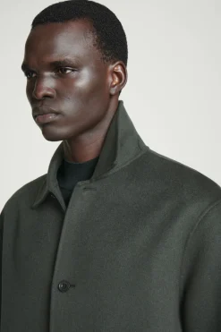 COS DOUBLE-FACED WOOL OVERSHIRT- Shirts | Coats & Jackets