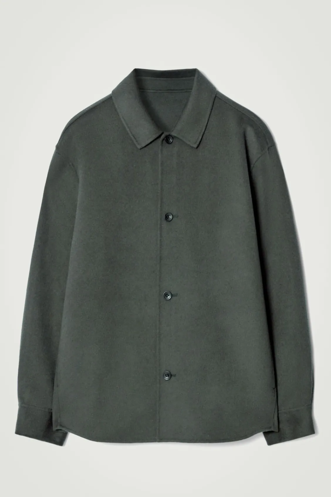 COS DOUBLE-FACED WOOL OVERSHIRT- Shirts | Coats & Jackets