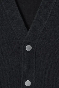 COS DOUBLE-FACED WOOL V-NECK CARDIGAN- Sweaters & Cardigans