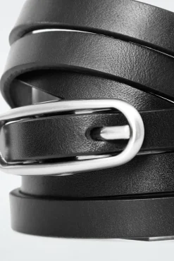 COS DOUBLE-WRAP LEATHER BELT-Women Belts