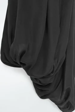 COS DRAPED BALLOON MIDI DRESS-Women Dresses & Jumpsuits