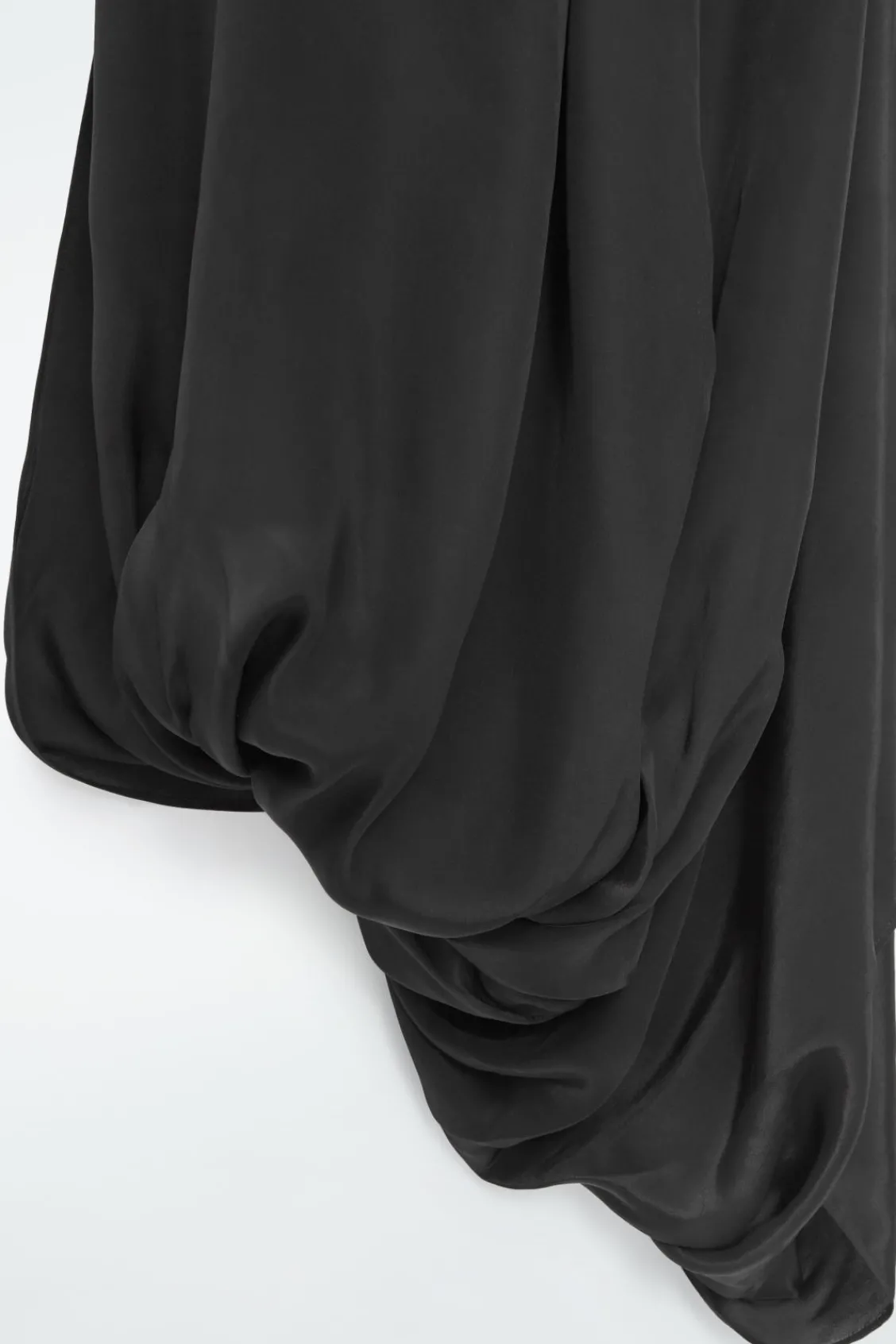 COS DRAPED BALLOON MIDI DRESS-Women Dresses & Jumpsuits