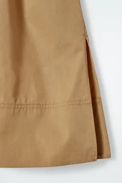 COS DRAWSTRING A-LINE MIDI SKIRT-Women Skirts