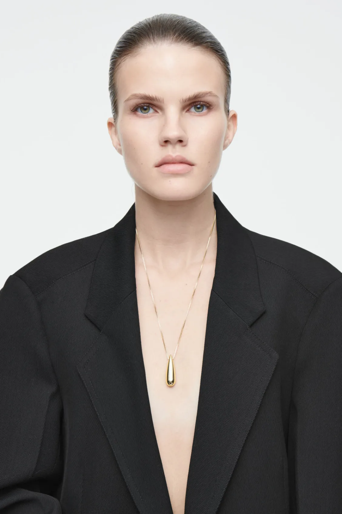 COS DROPLET PENDANT NECKLACE-Women Jewelry