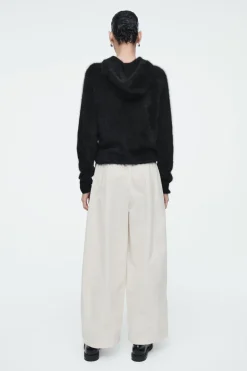 COS ELASTICATED BARREL-LEG PANTS-Women Pants