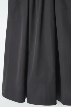 COS ELASTICATED MIDI SKIRT-Women Skirts