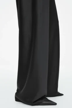 COS ELASTICATED SATIN PANTS-Women Pants