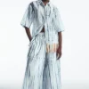 COS ELASTICATED WIDE-LEG PANTS-Women Pants