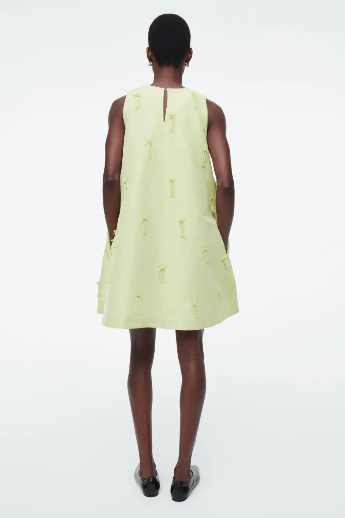 COS EMBELLISHED MINI SHIFT DRESS-Women Dresses & Jumpsuits
