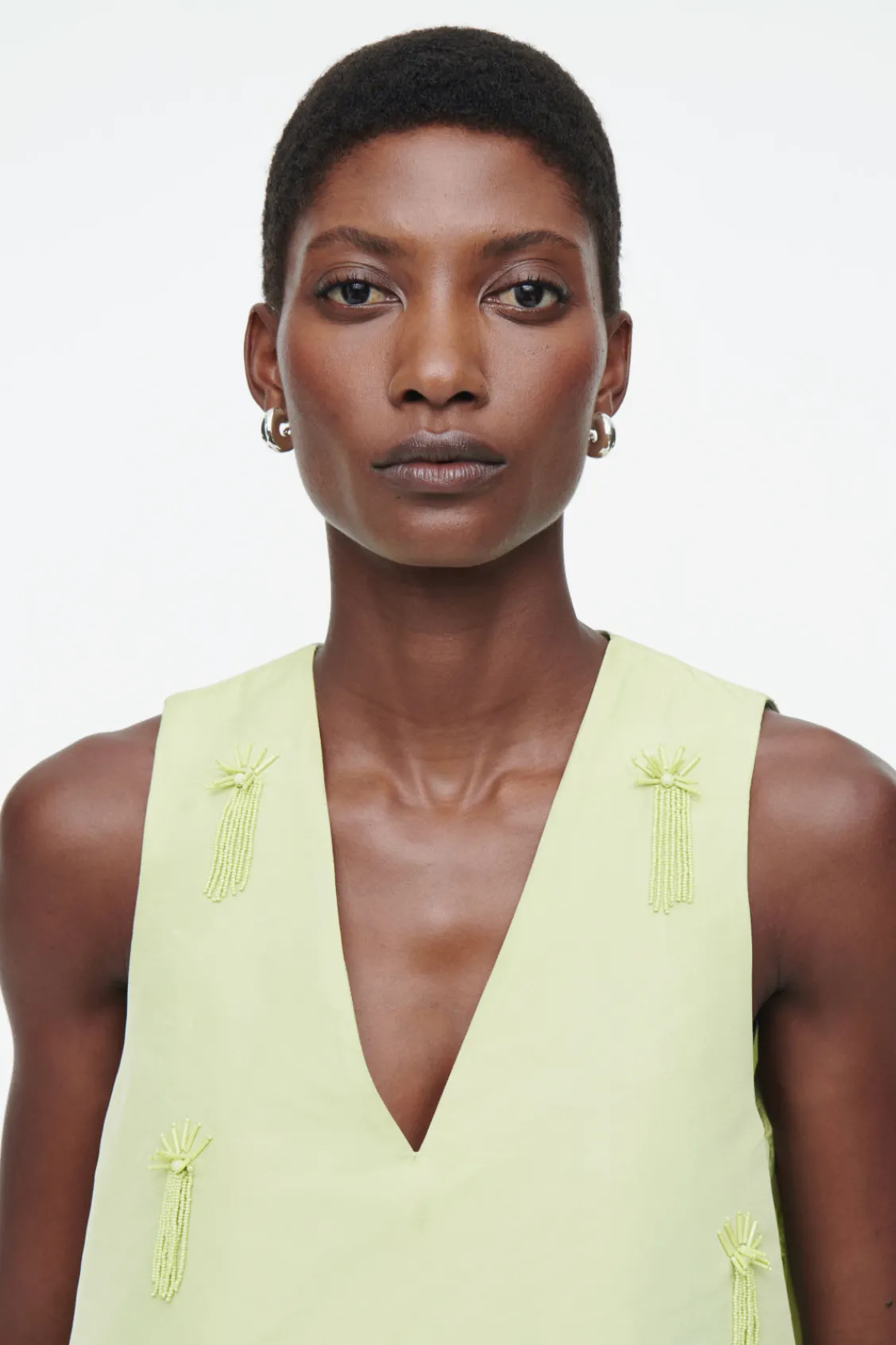 COS EMBELLISHED MINI SHIFT DRESS-Women Dresses & Jumpsuits