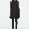COS EMBELLISHED RACER-NECK DRESS-Women Dresses & Jumpsuits