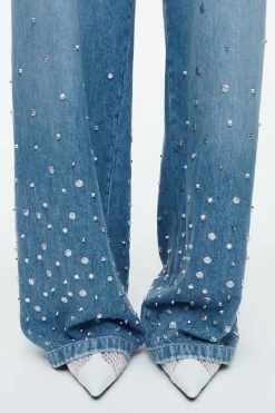 COS EMBELLISHED RELAXED JEANS-Women Jeans | Pants
