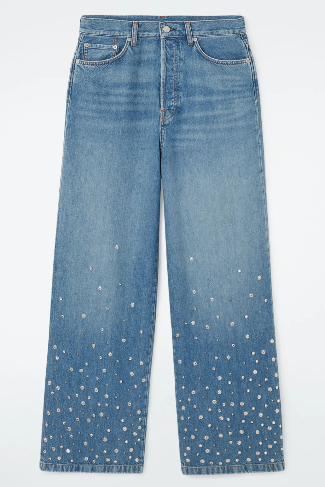 COS EMBELLISHED RELAXED JEANS-Women Jeans | Pants