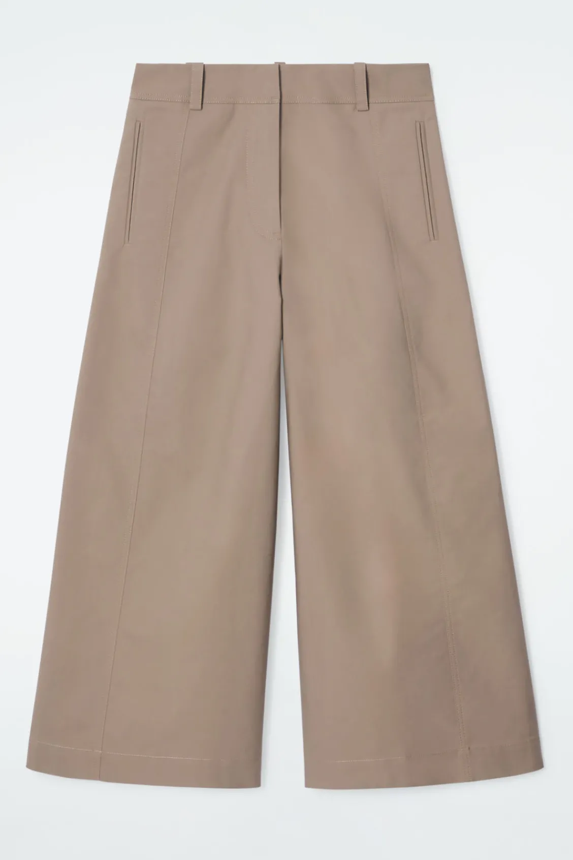 COS EXAGGERATED COTTON CULOTTES-Women Pants