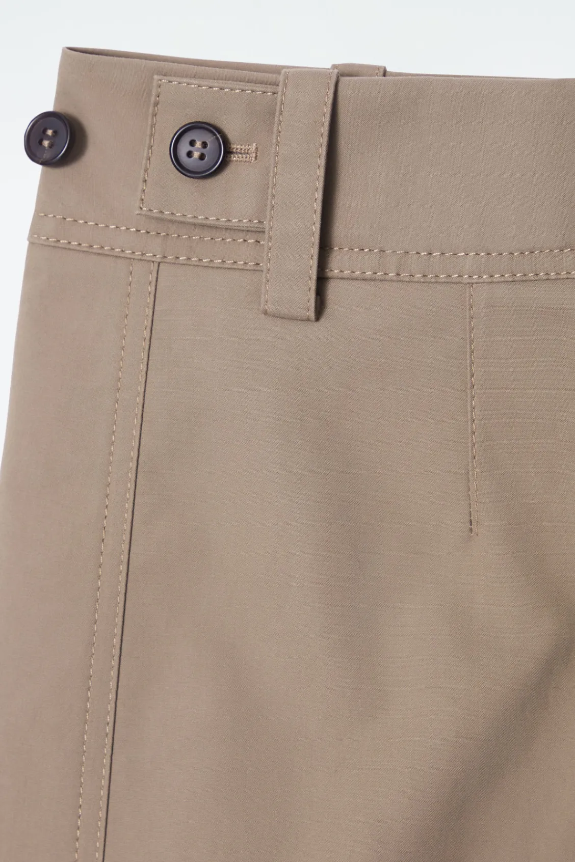 COS EXAGGERATED COTTON CULOTTES-Women Pants