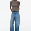 COS FACADE STRAIGHT-LEG JEANS-Women Jeans | Pants