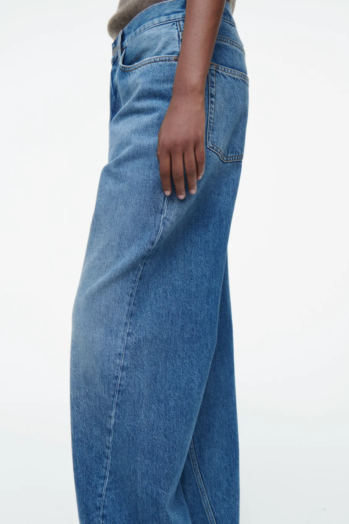 COS FACADE STRAIGHT-LEG JEANS-Women Jeans | Pants