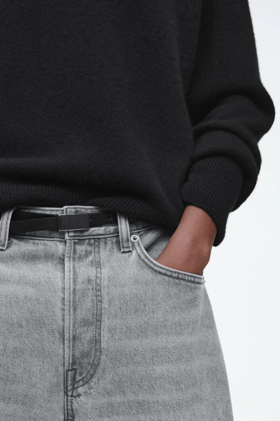 COS FACADE STRAIGHT-LEG JEANS-Women Jeans | Pants