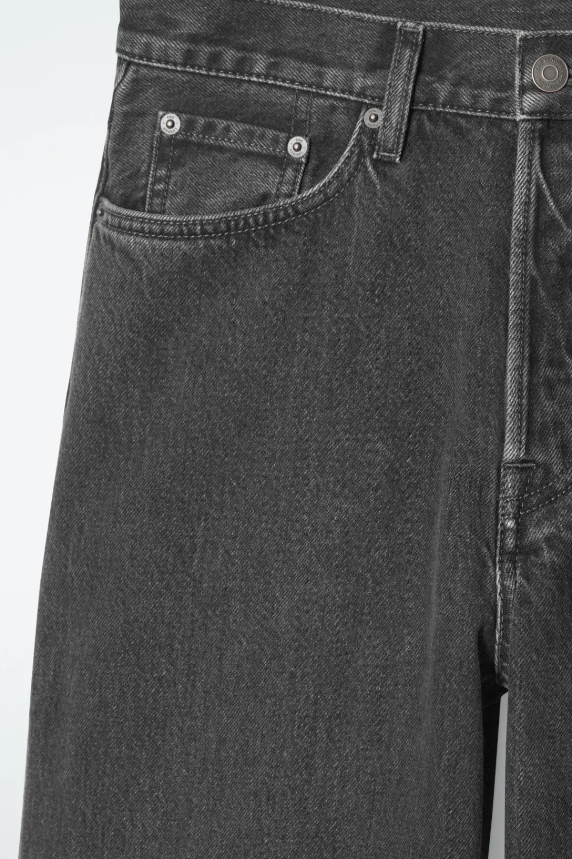 COS FACADE TURN-UP STRAIGHT-LEG JEANS-Women Jeans | Pants