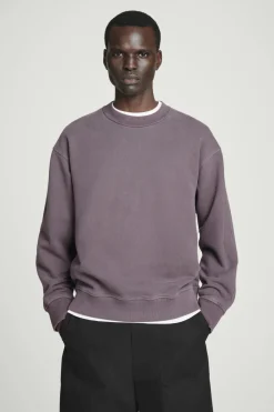 COS FADED MOCK-NECK SWEATSHIRT- Sweatshirts & Hoodies