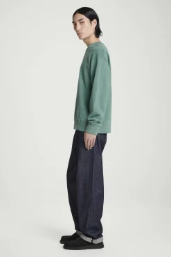 COS FADED MOCK-NECK SWEATSHIRT- Sweatshirts & Hoodies