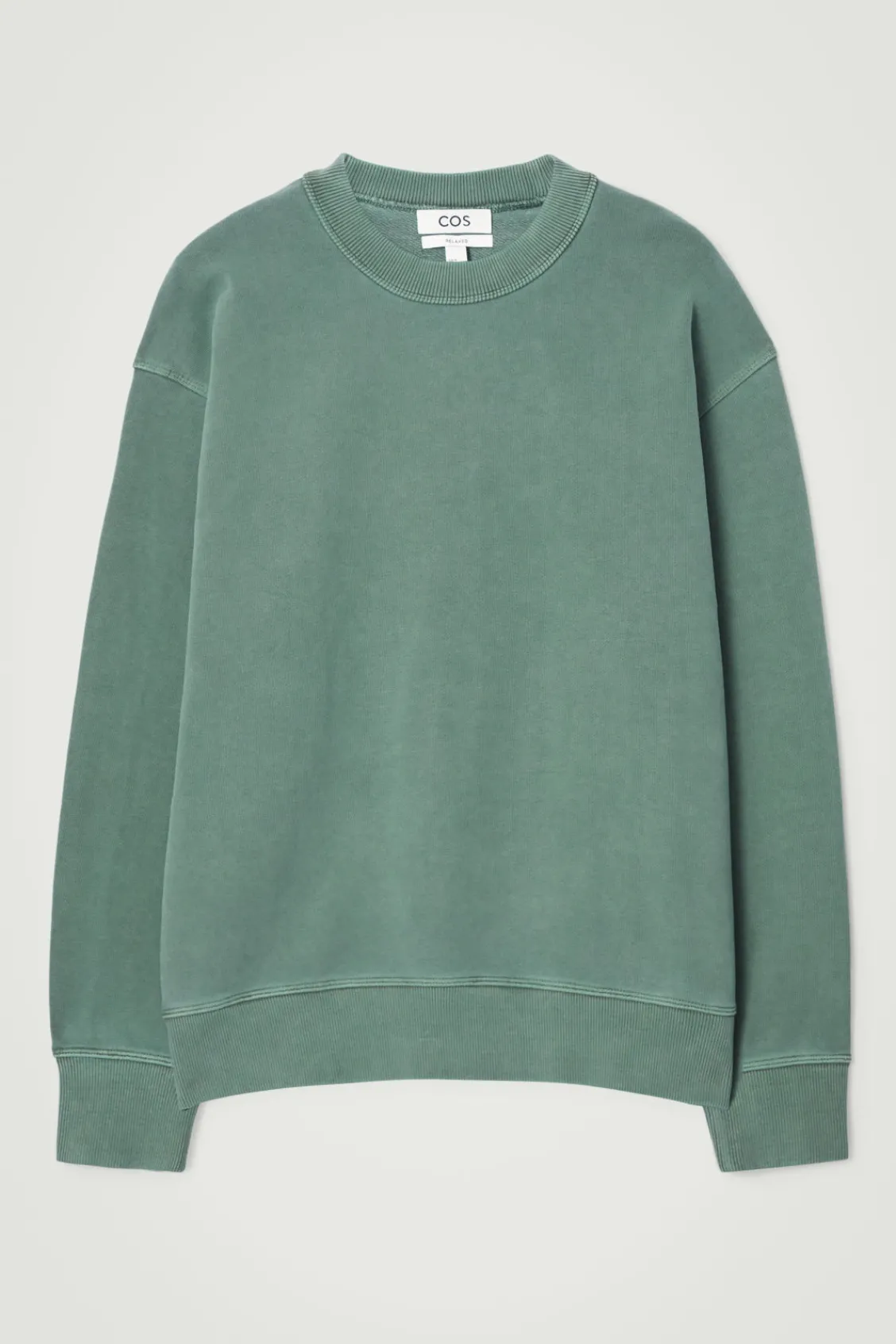 COS FADED MOCK-NECK SWEATSHIRT- Sweatshirts & Hoodies