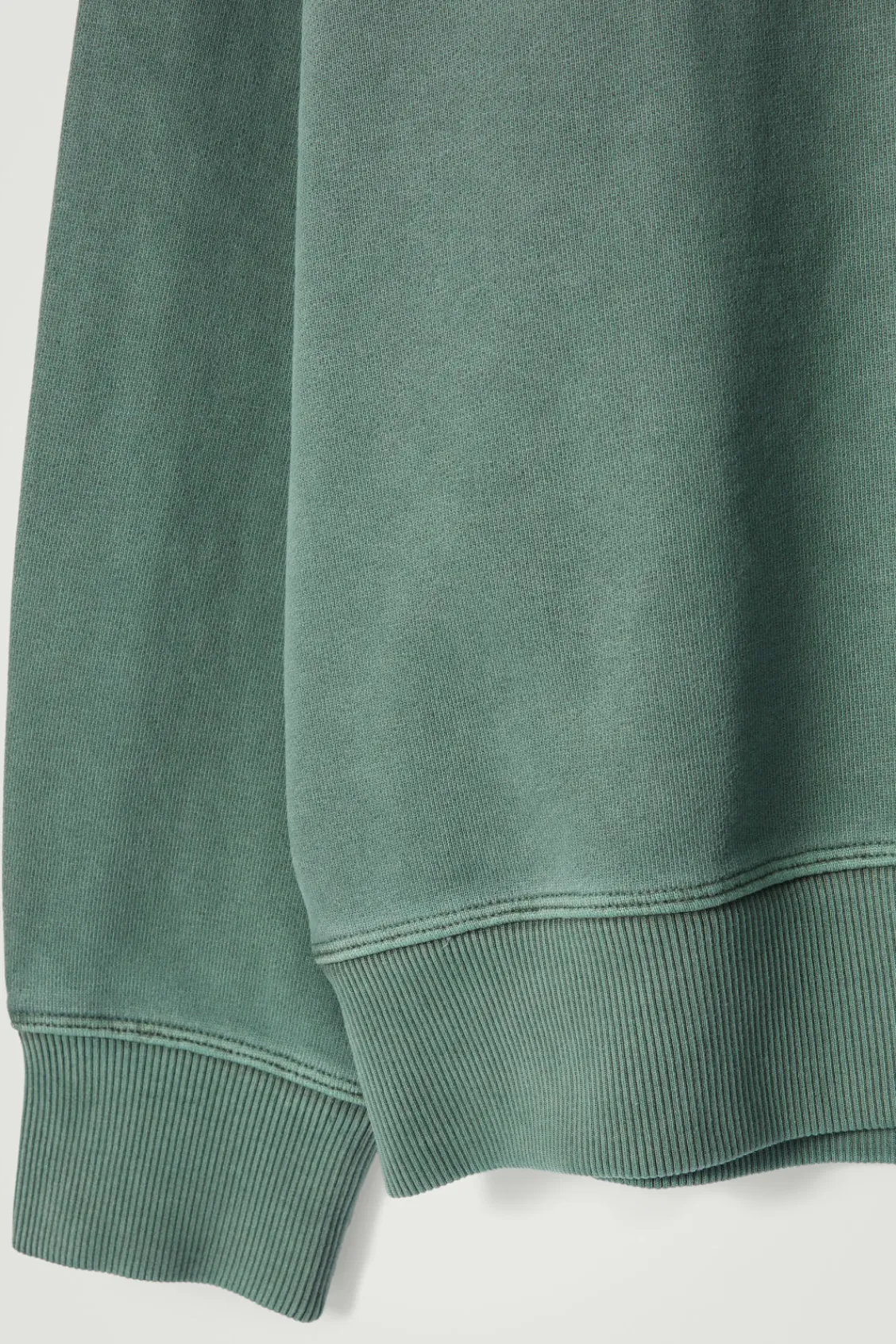 COS FADED MOCK-NECK SWEATSHIRT- Sweatshirts & Hoodies