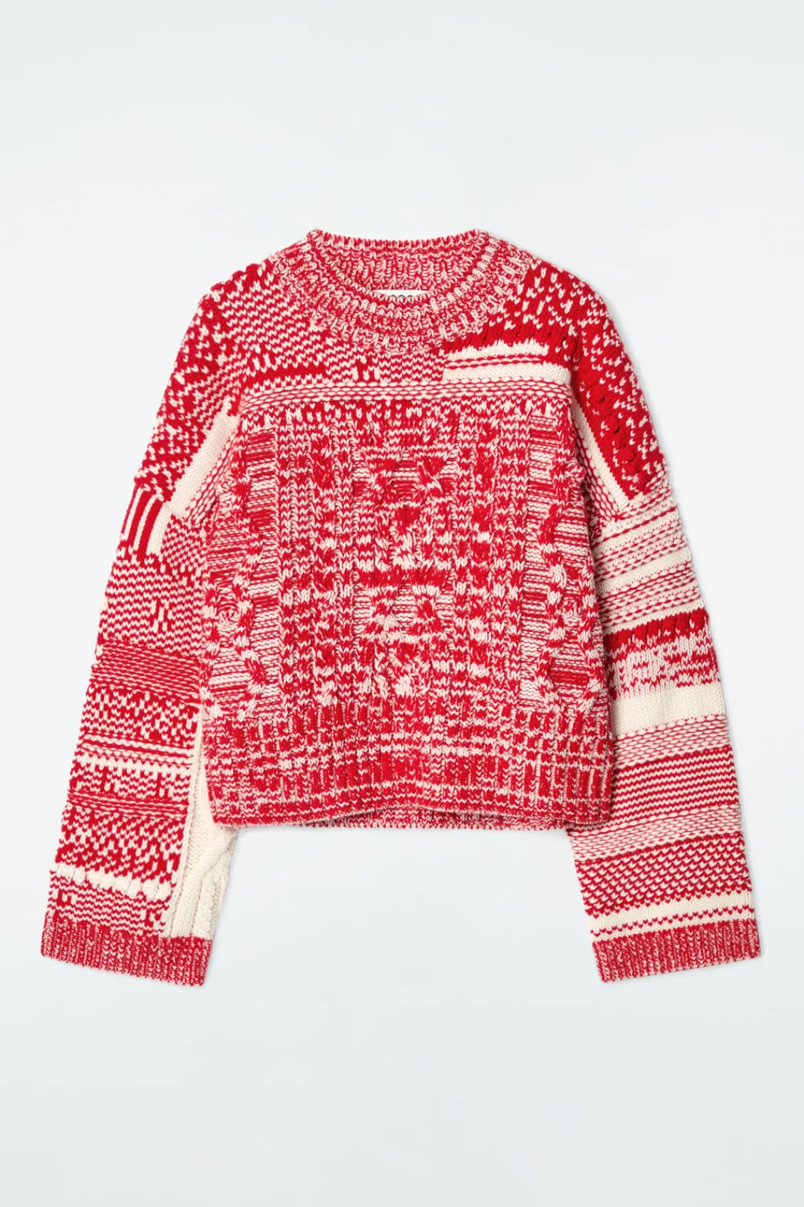 COS FAIR ISLE WOOL AND CASHMERE SWEATER-Women Cashmere | Sweaters & Cardigans