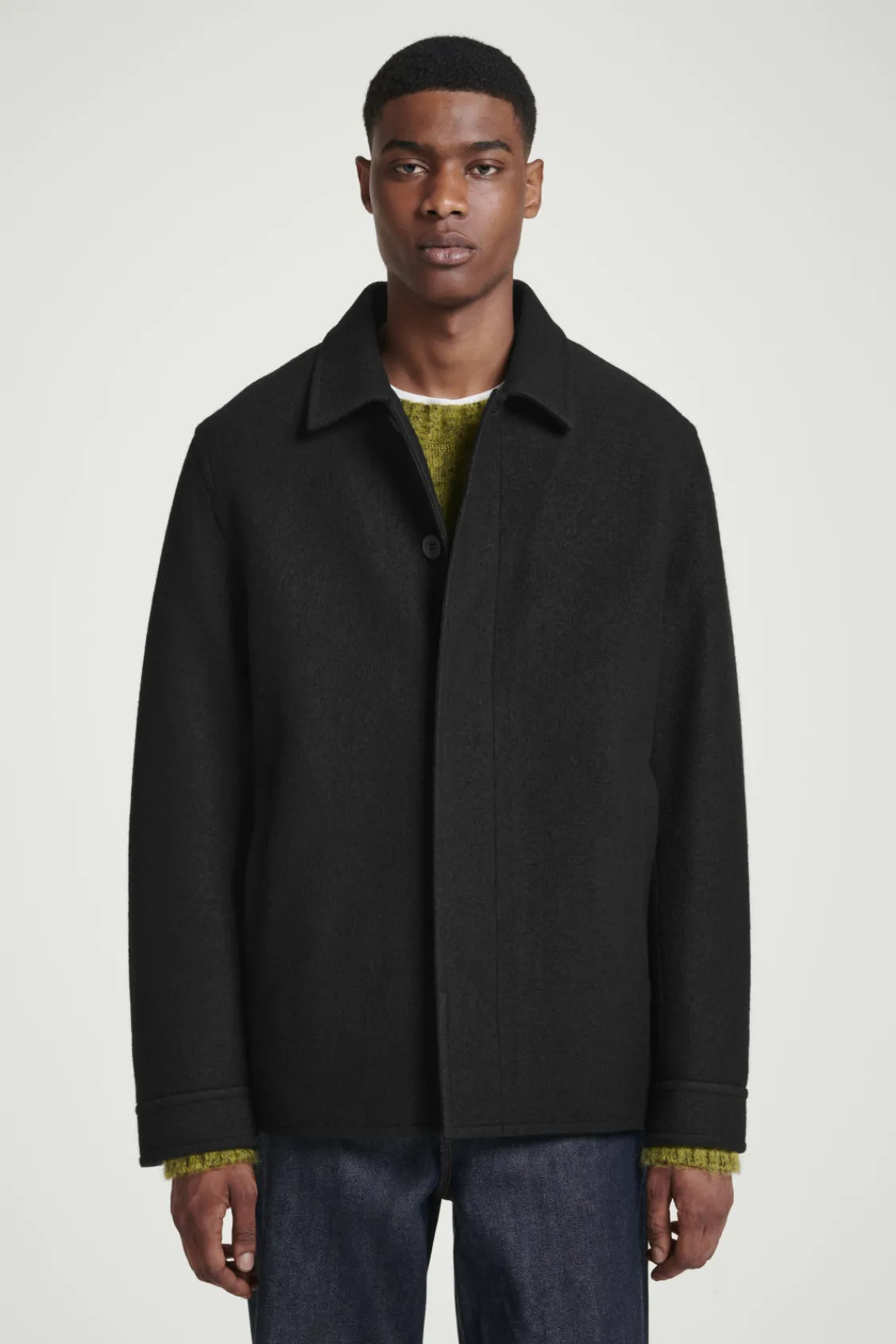 COS FELTED WOOL JACKET- Coats & Jackets