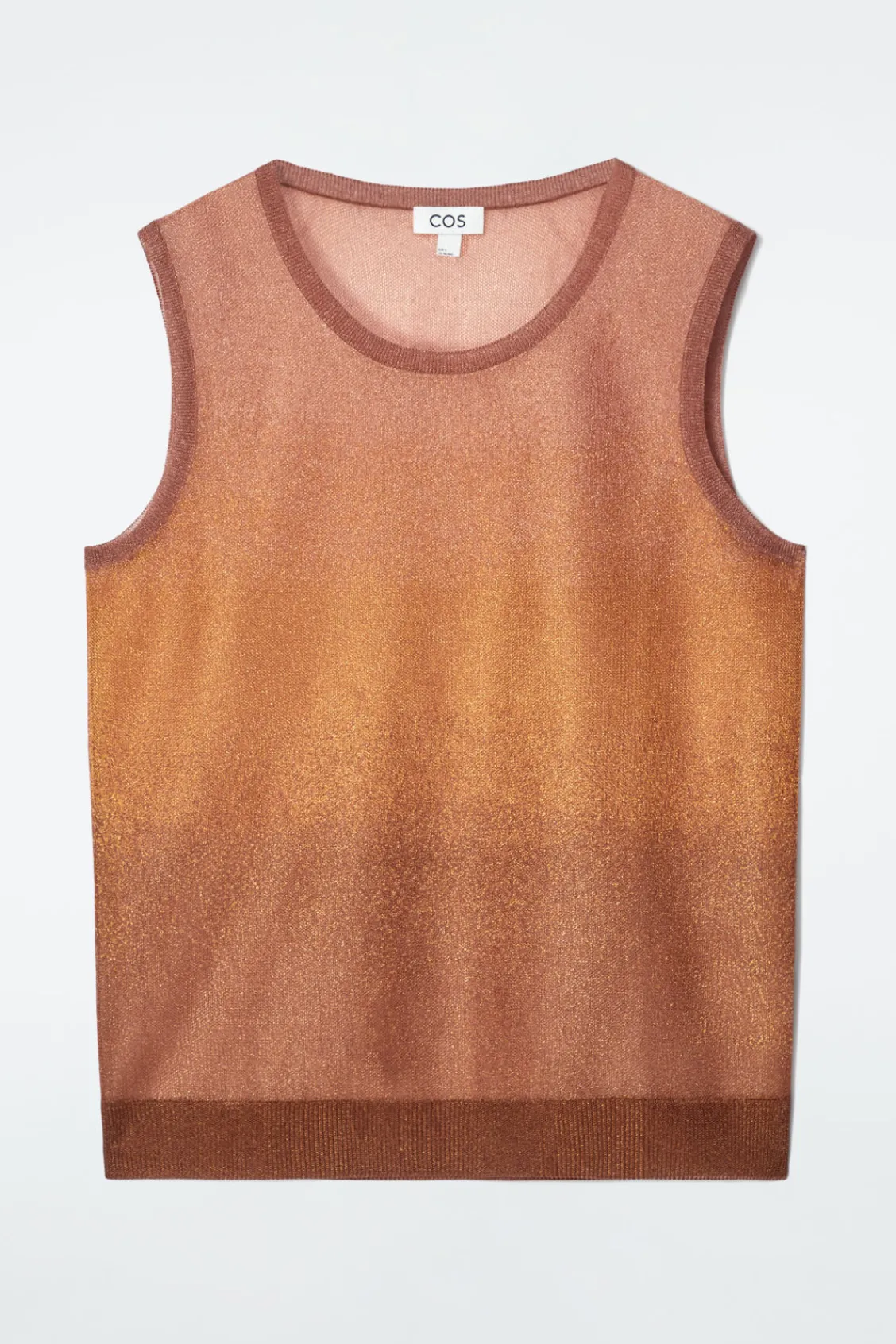 COS FINE-KNIT OMBRE TANK TOP-Women Tops | Sweaters & Cardigans