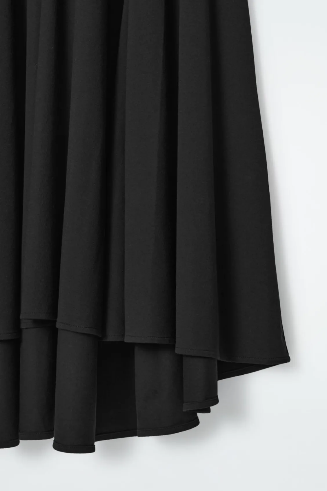 COS FLARED ASYMMETRIC MIDI SKIRT-Women Skirts