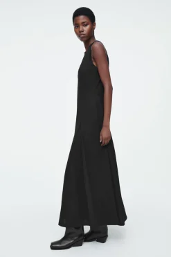 COS FLARED JERSEY MAXI DRESS-Women Dresses & Jumpsuits
