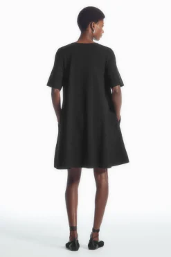 COS FLARED MINI T-SHIRT DRESS-Women Dresses & Jumpsuits