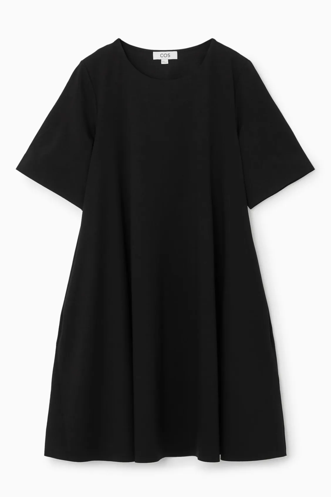 COS FLARED MINI T-SHIRT DRESS-Women Dresses & Jumpsuits