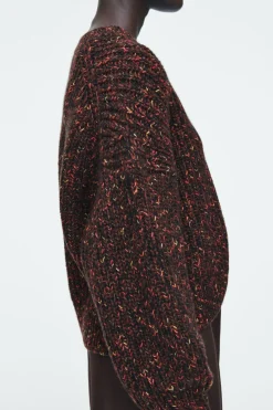 COS FLECKED MERINO WOOL JUMPER-Women Sweaters & Cardigans