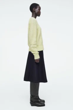 COS FLECKED MOHAIR-BLEND JUMPER-Women Tops | Sweaters & Cardigans