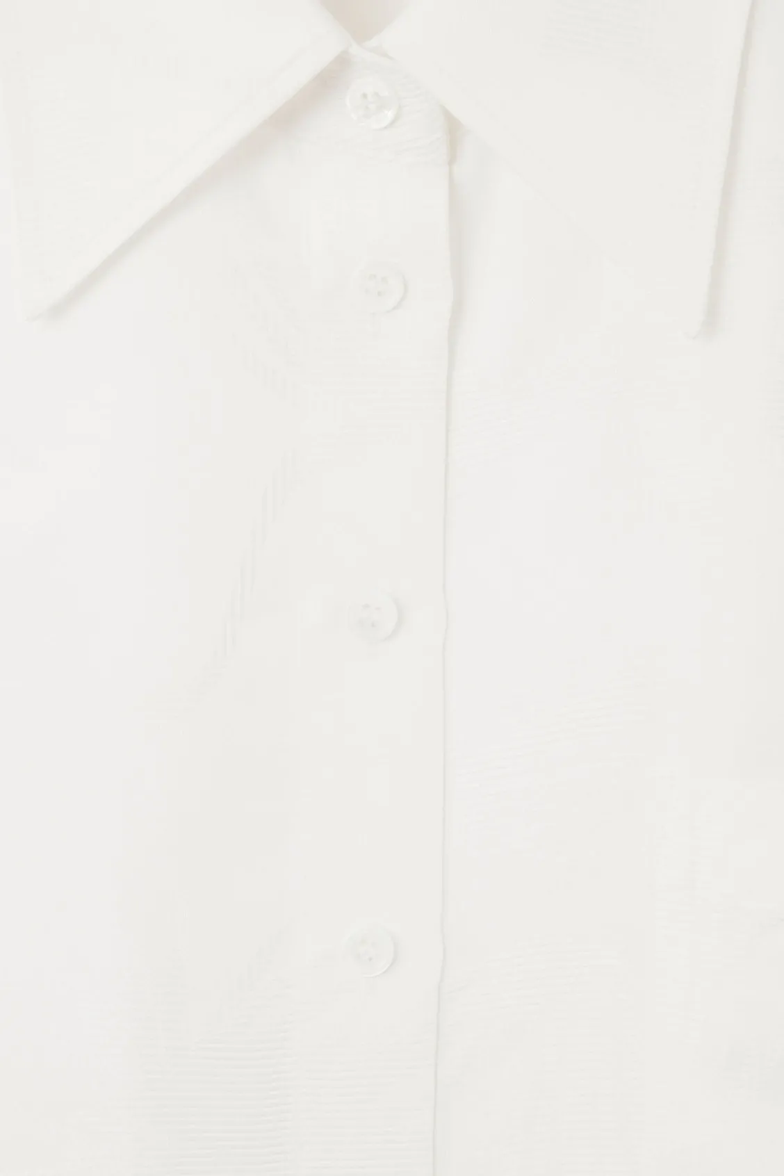 COS FLORAL-JACQUARD SHORT-SLEEVED SHIRT-Women Shirts & Blouses | Tops