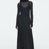 COS FLUID WIDE-LEG TROUSERS-Women Pants